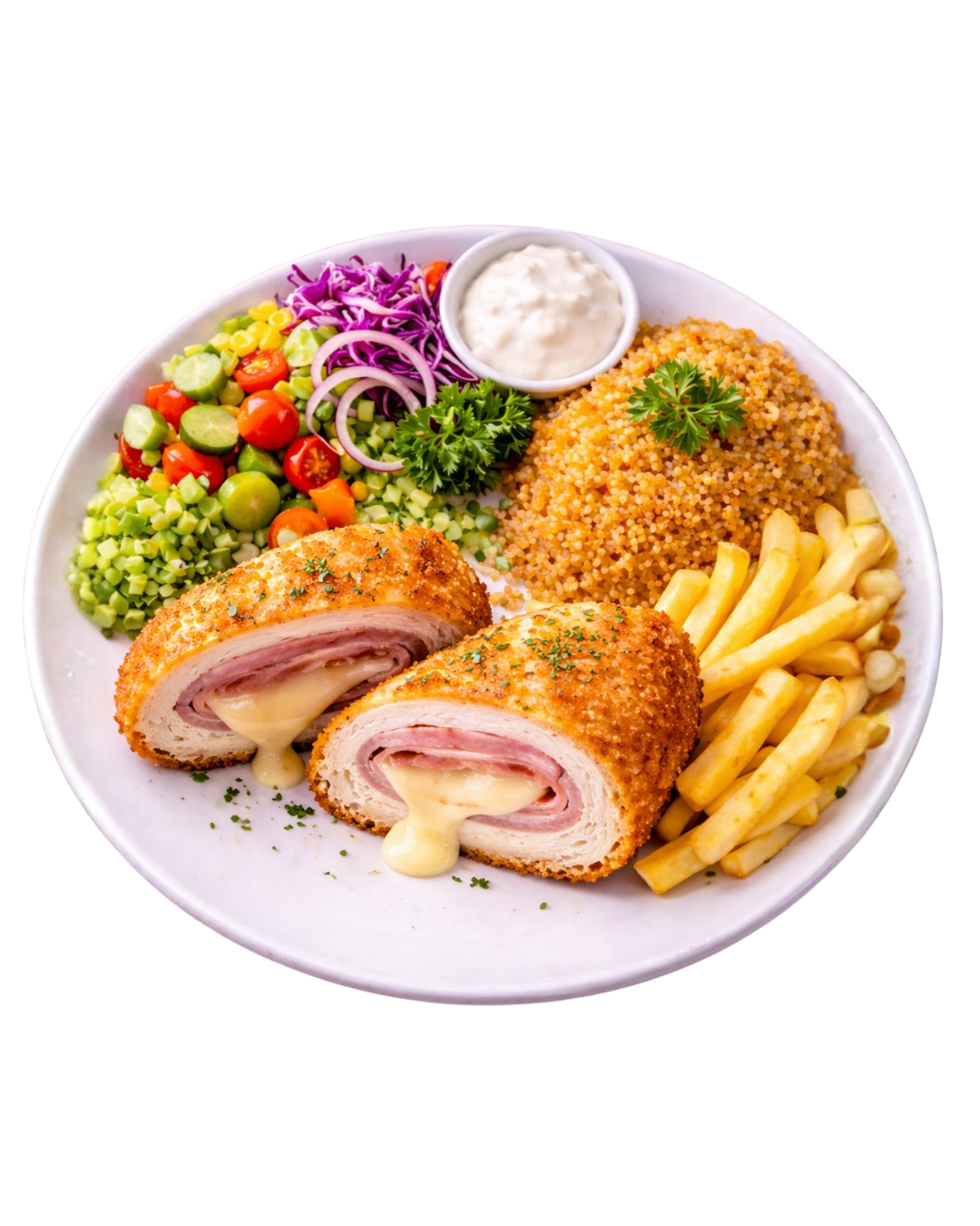 ASSIETTE-CORDON BLUE